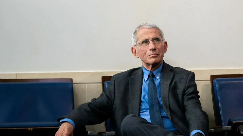 Former director of the National Institute of Allergy and Infectious Diseases Dr. Anthony Fauci during a press briefing in the White House press briefing room, April 7, 2020. Photo: Tia Dufour / Trump White House Archived via Flickr / United States Government Work